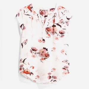 Monday Fun - Walden Split Neck Blouse - NWT